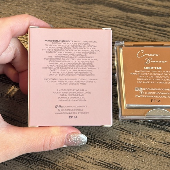 DOMINIQUE COSMETICS Cream Bronzer - Shade Light Tan - Picture 6 of 7